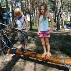 Детский веревочный парк ШИШКИНО, Днепропетровск, 2011