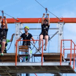Zip Line in the countryside complex “Butterfly”