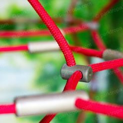 Rope attraction “3D-WEB” in the children’s center “Chubi-BOOM”, Ivano-Frankivsk, 2018