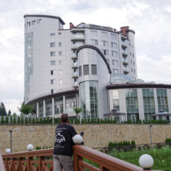 Rope Park for 5 hotels “Three blue and donka”, Shodniсa Carpathians, 2018