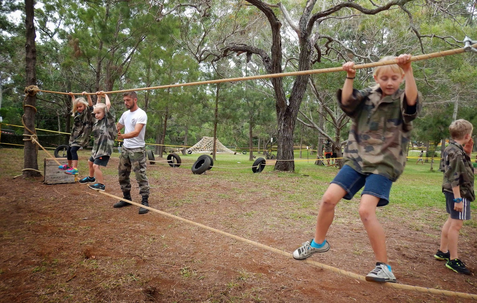 High Ropes Course - Army Lake Camp