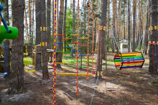 Детская площадка для загородного комплекса - Парки Приключений ТРОПА
