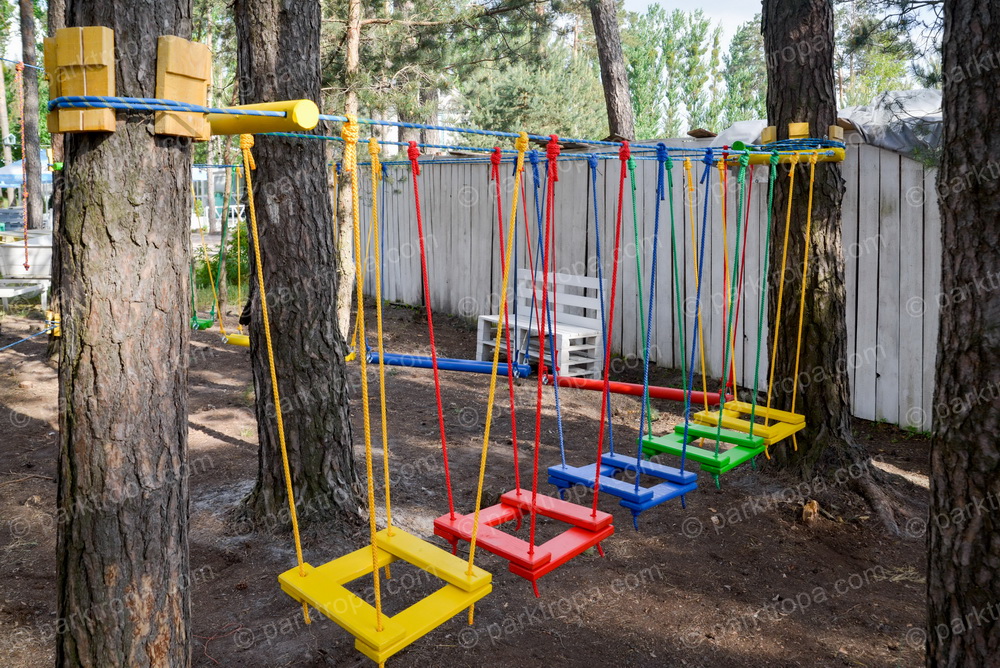 Детская веревочная площадка ЛАЗАЛКА - Парки Приключений ТРОПА