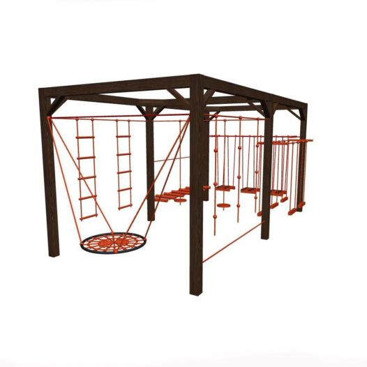 Детский веревочный парк Лазалка - Строительство веревочных парков для ...