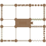 Modular rope park, 28 stages