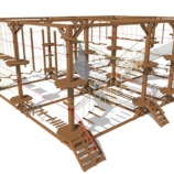 Modular rope park, 24 stages