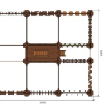Modular rope park, 28 stages