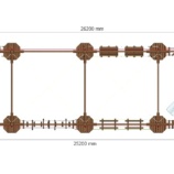 Modular rope park, 20 stages