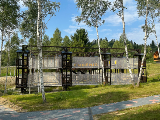 Модульний Мотузковий парк для PHOENIX MEDICAL RESORT Східниця